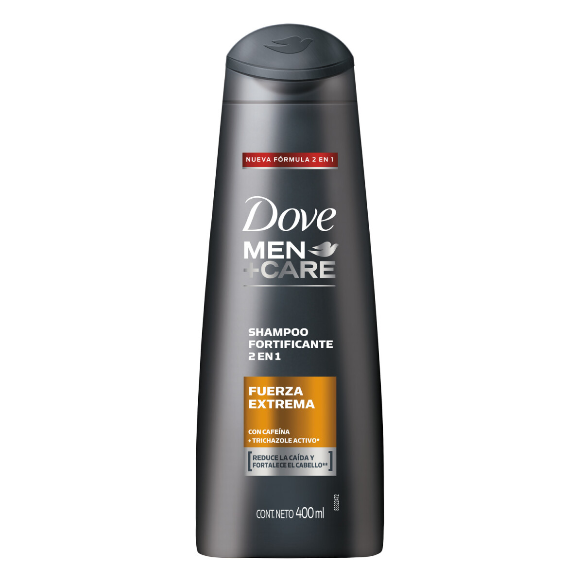 Shampoo Dove Fuerza Extrema 400 ml 