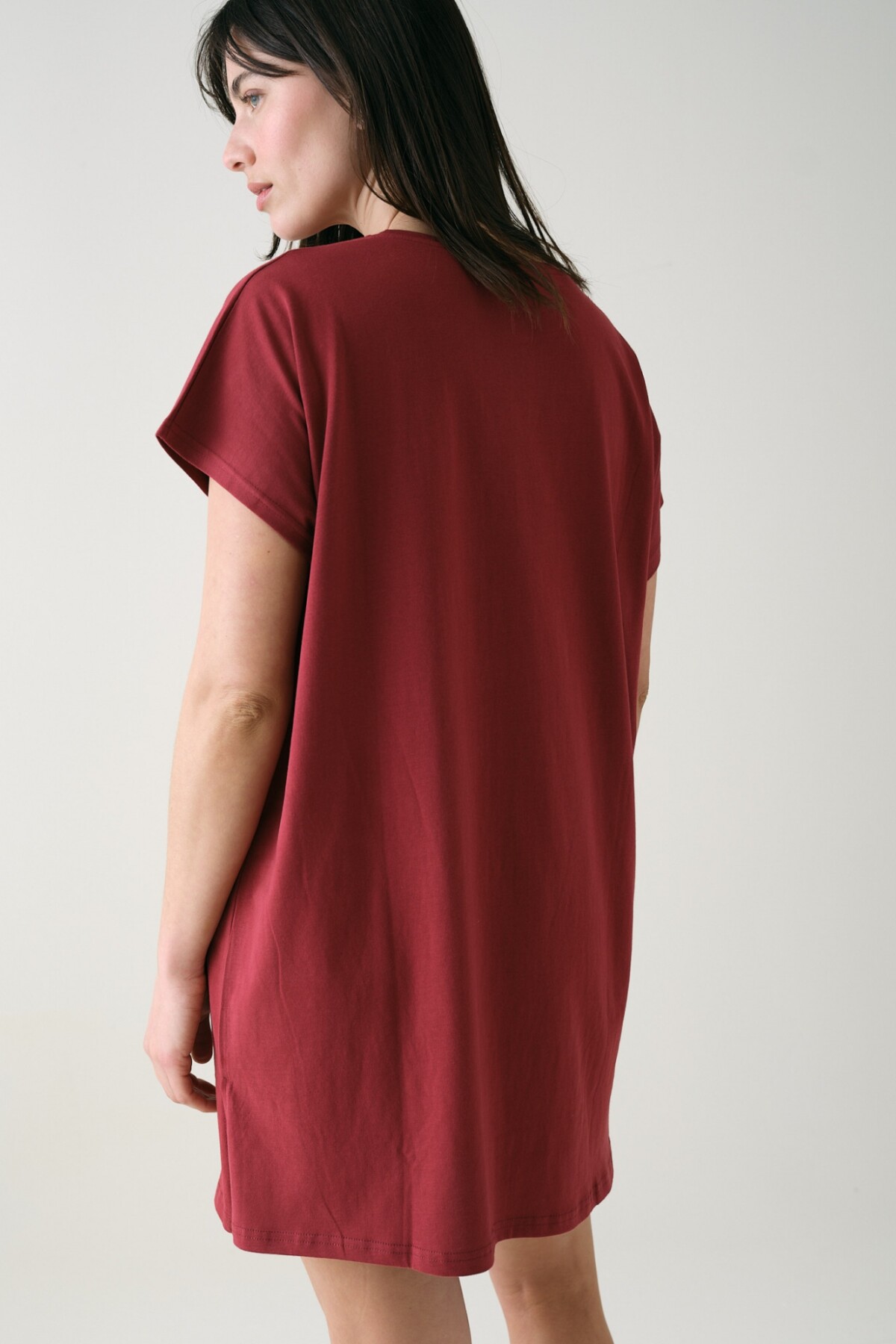 Camisón Freya Burdeos