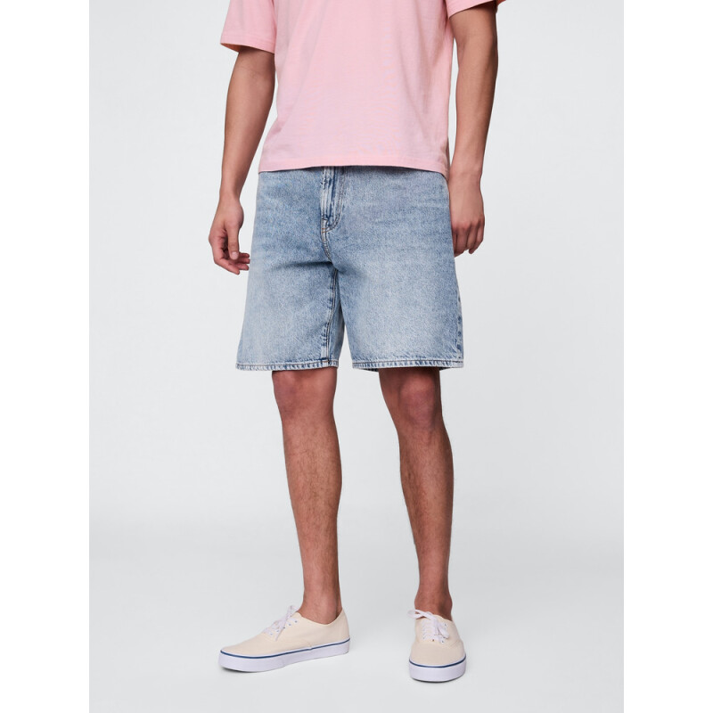 DENIM SHORT LIGHT WASH LIGHT WASH