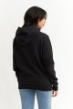 Hoodie estampado - UNISEX NEGRO