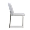 SILLA PATA DE HIERRO LACA CHOCOLATE LEVE - TELA BEIGE CLARA SILLA PATA DE HIERRO LACA CHOCOLATE LEVE - TELA BEIGE CLARA
