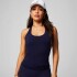 Bividi Feather Tech+ Racerback Mujer Deep Navy