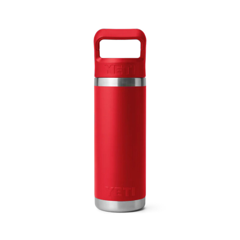 Botella Yeti 532 Ml Rambler C Straw Rescue Red Botella Yeti 532 Ml Rambler C Straw Rescue Red
