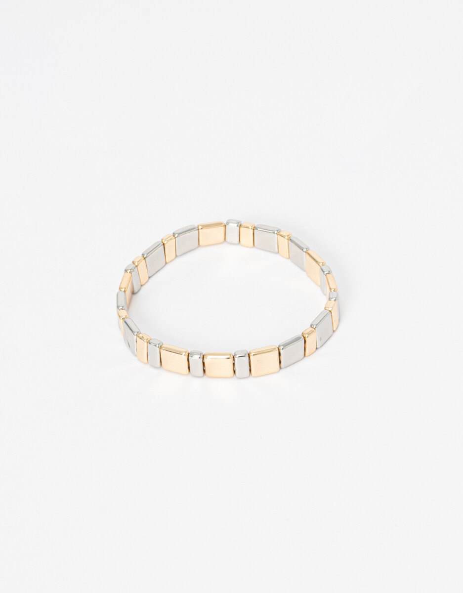 Pulsera Elástica De Metal 