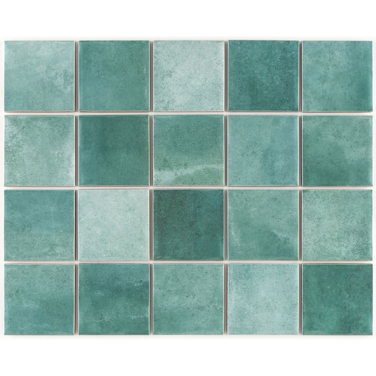 Mosaico Para Piscinas Noronha Jade Mesh 7.5x7.5 Cm 