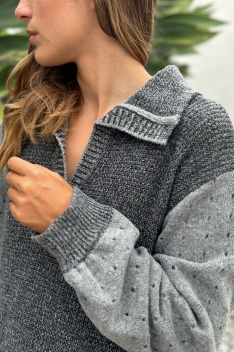 VESTIDO TEODORA Gris Oscuro