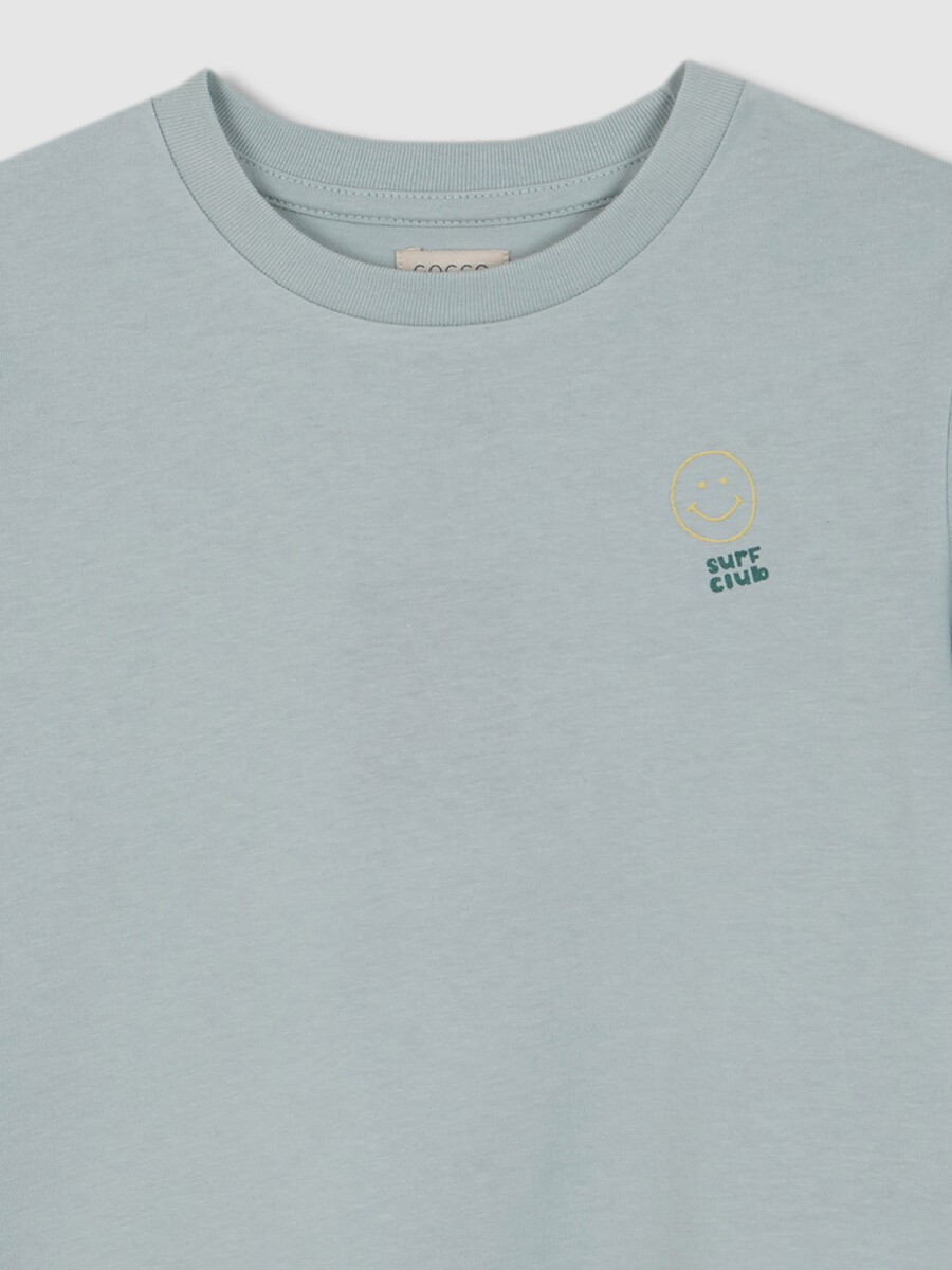 Camiseta Print Surf Club Verde