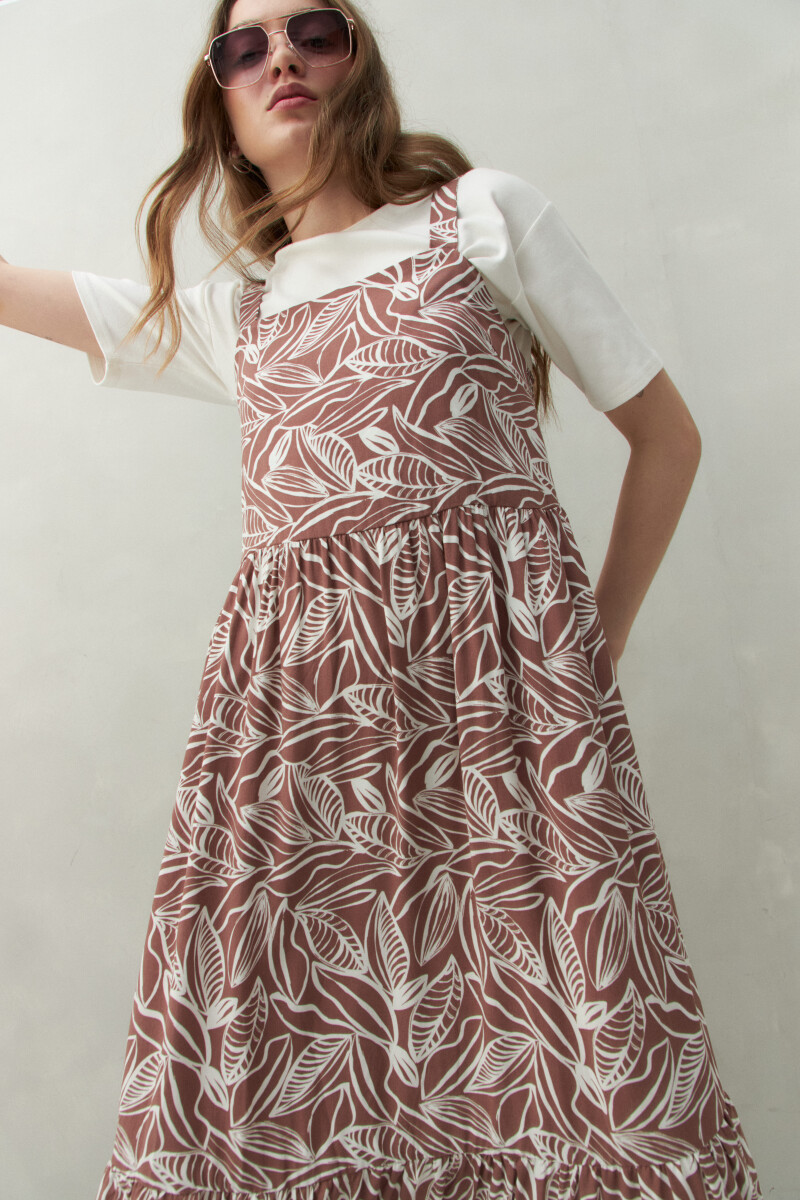 VESTIDO COCO Chocolate