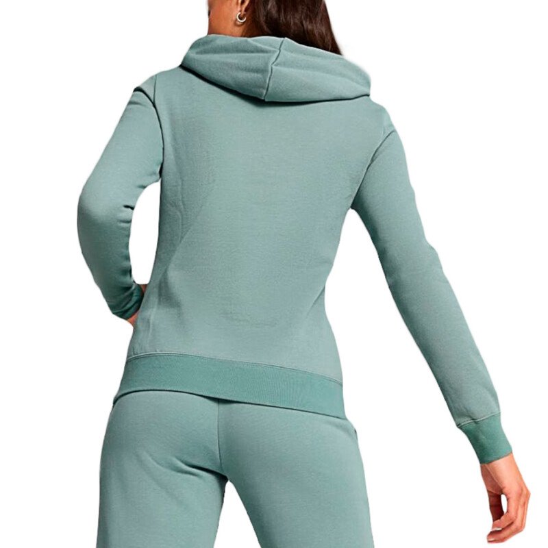 Puma Ess No. 1 Logo Hoodie Fl (s) Verde