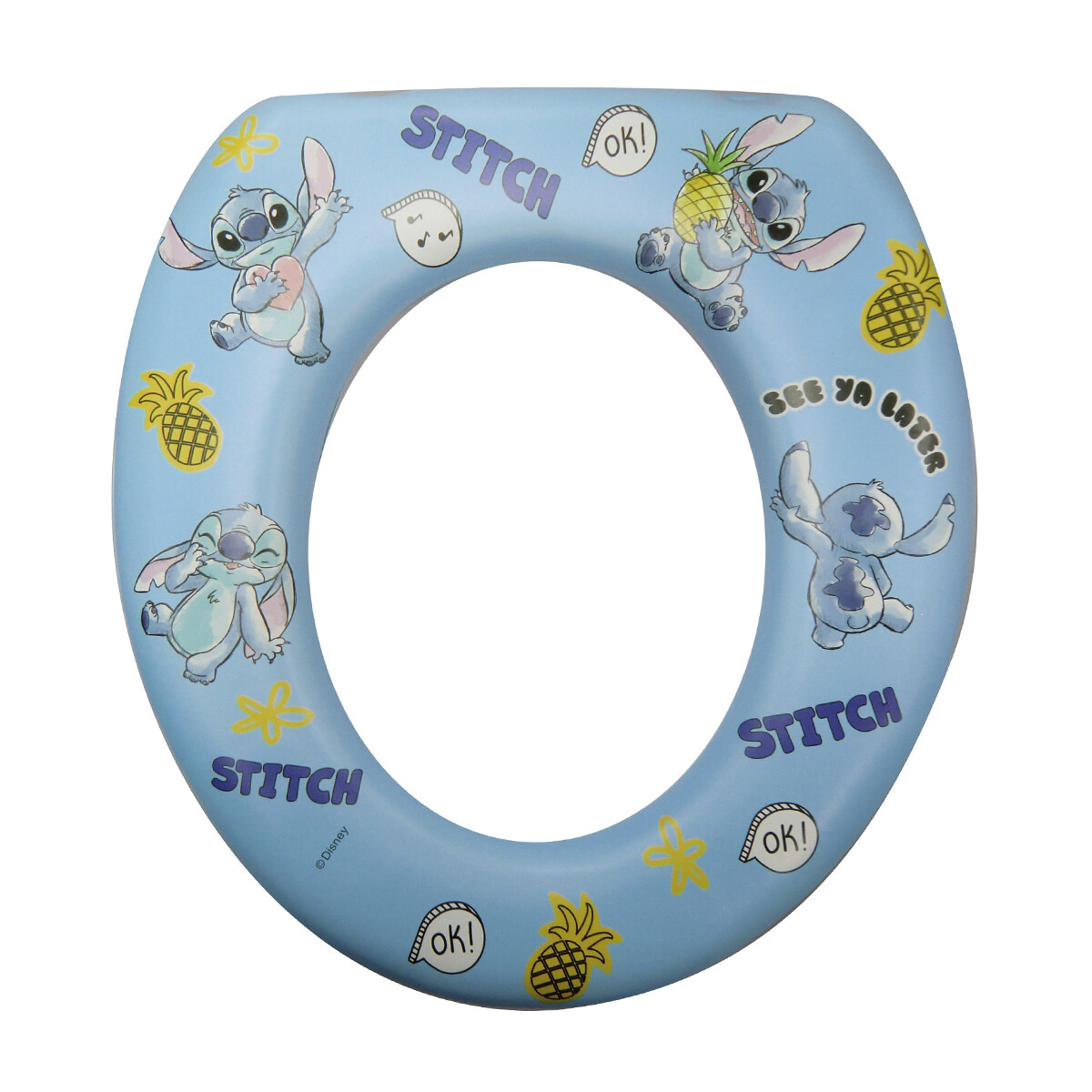 Reductor adaptador de Inodoro infantil Stitch 