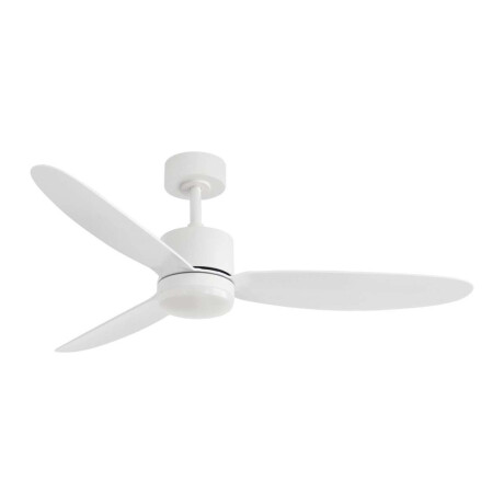 Ventilador de Techo Practic Life FS50233 con Luz LED y Control Remoto Blanco