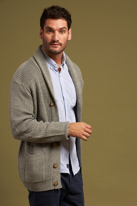 CARDIGAN ROCAY POLANCO Gris