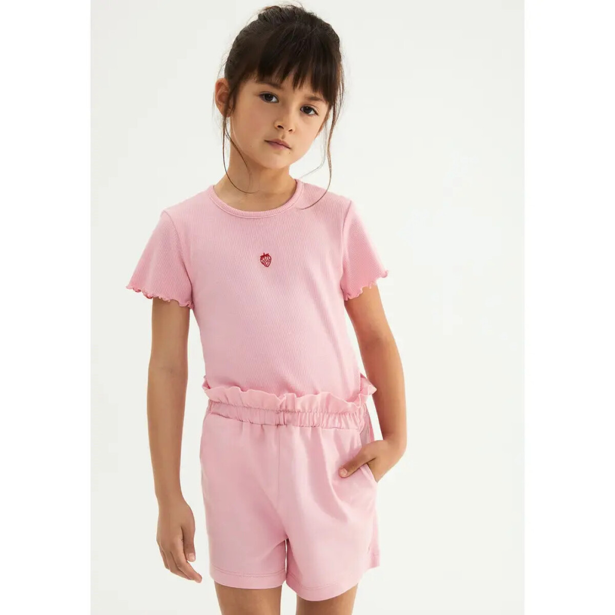 BLUSA MM FEM - ROSA CLARO 