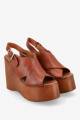 Sandalia FIDDLE Marron