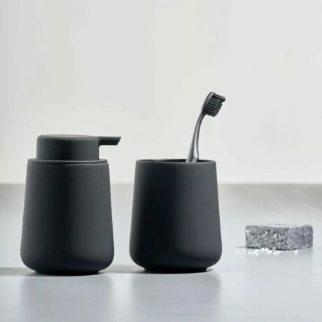 Set X3 de cerámica negro para baño Sc