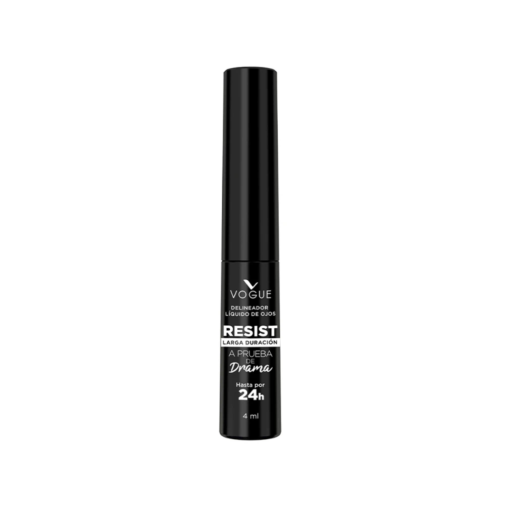 VOGUE DELINEADOR LIQ RESSST NEGRO 4ML
