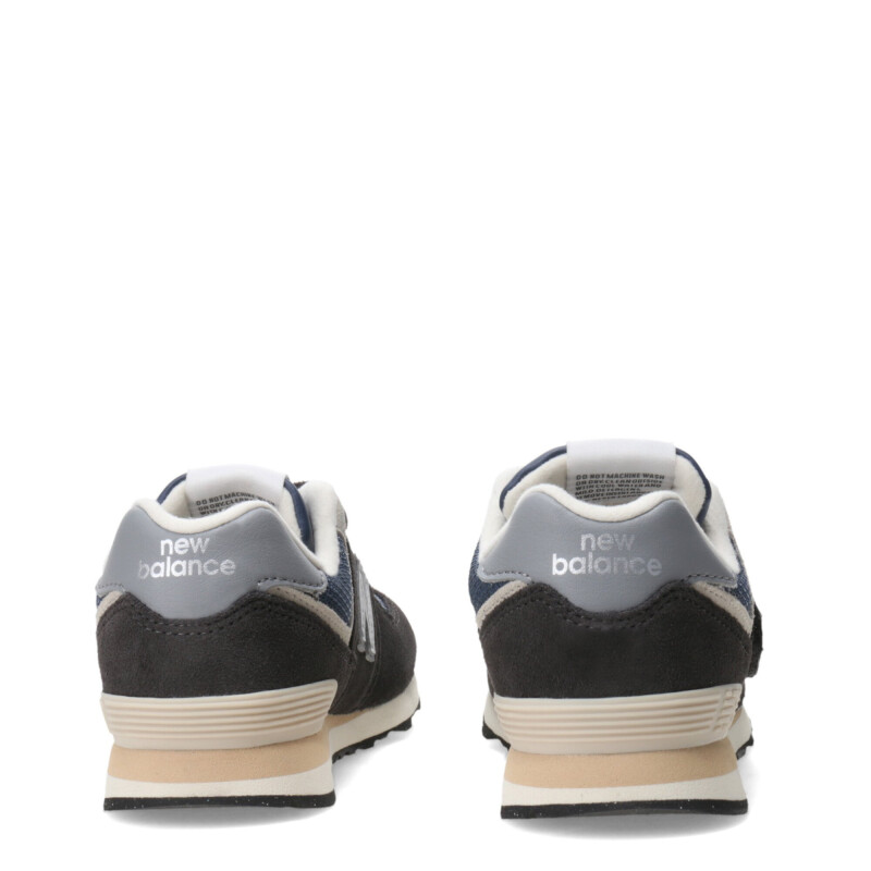 Championes de Niños New Balance Running Inspired Gris - Azul