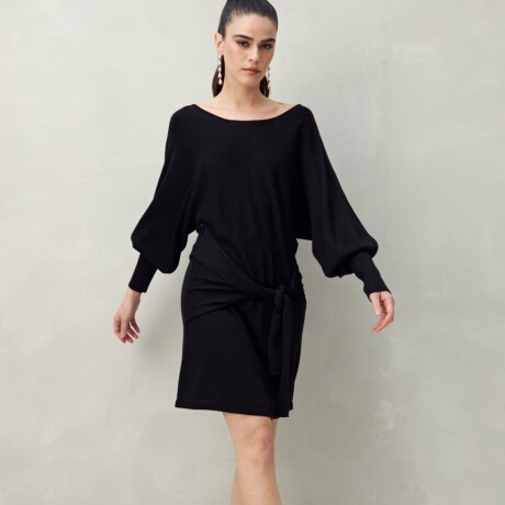 VESTIDO MAX Negro