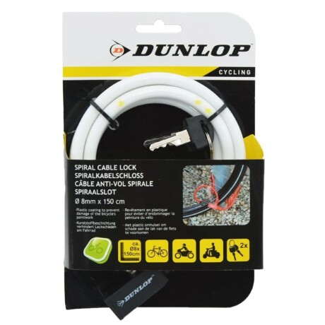 Tranca Dunlop Spiral Cable Lock Tranca Dunlop Spiral Cable Lock