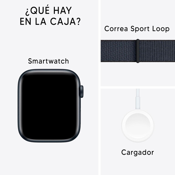 Apple Watch Se Gps 44 Mm Con Correa Loop M/l NEGRO