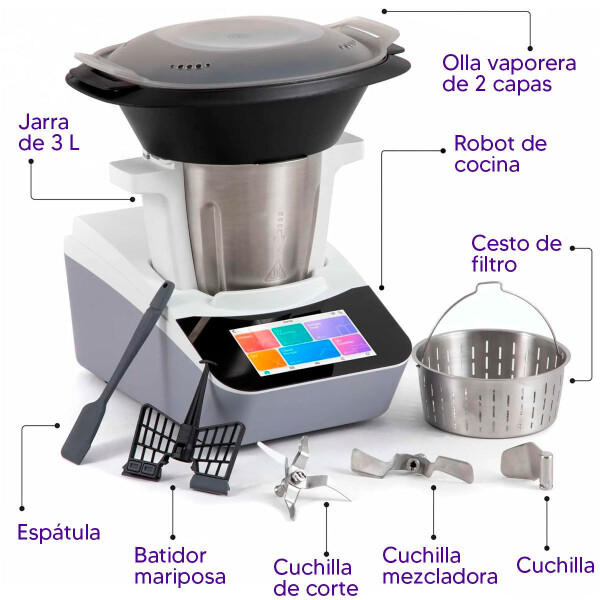 Robot De Cocina Smart Inteligente X-chef-cu ROBOT DE COCINA XION XI-CHEF