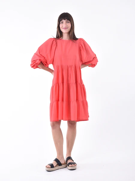 VESTIDO SAGAR ROJO