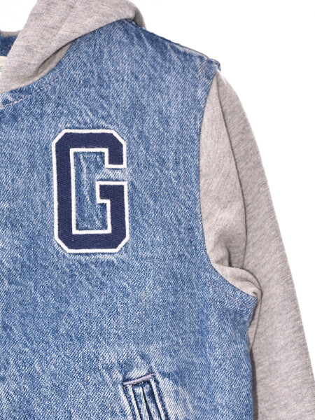CAMPERA GENA AZUL CLARO