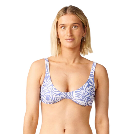 Top Rip Curl Party Wave Multi Fit Top - Celeste Top Rip Curl Party Wave Multi Fit Top - Celeste