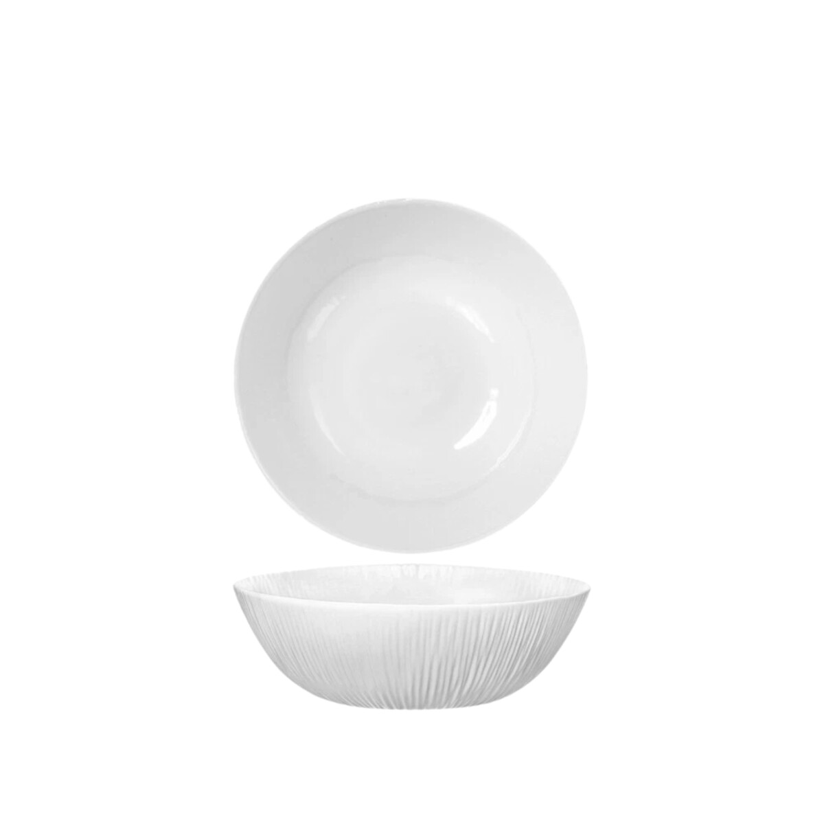 Plato Hondo 20 cm x6 Bormioli Coconut 