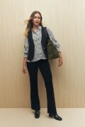 CAMISA LIRIAN Negro/Blanco