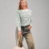 Buzo Animal Print Slowly Light Green Off