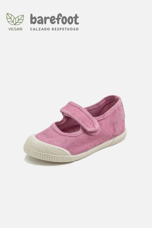 Merceditas barefoot rosa antiq Rosa