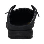 Wally Slip Stretch Canvas - Hombre Black/Black
