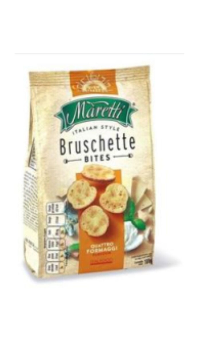 TOSTADAS MARETTI 70g 4 QUESOS 