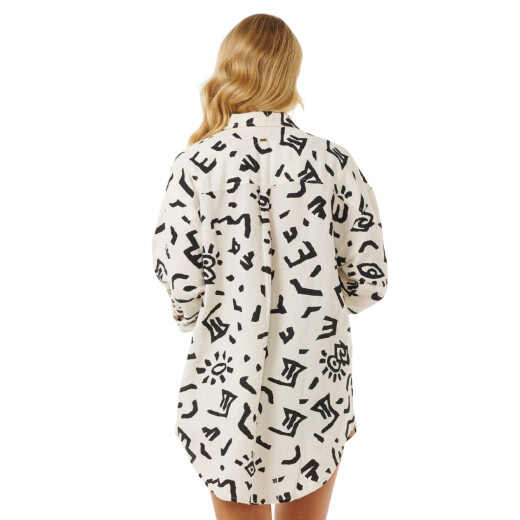 Camisa Rip Curl The Search - Blanco Camisa Rip Curl The Search - Blanco