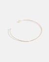 Pulseras Rígidas Strass Pulsera Con Dije De Estrella - Dorado