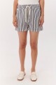 SHORT RAYAS AZUL
