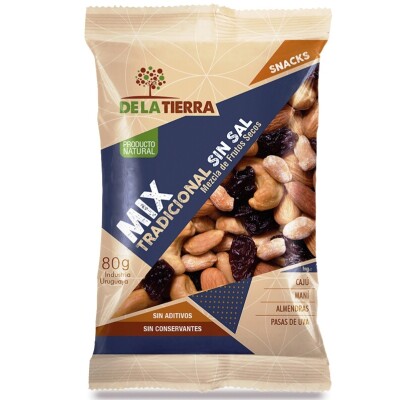 Mix Tradicional Sin Sal 80 Grs. De La Tierra Mix Tradicional Sin Sal 80 Grs. De La Tierra