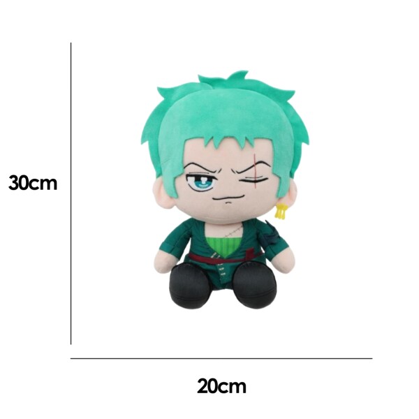 Peluche One Piece sentado Zoro