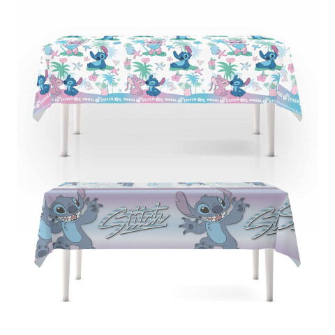 Cotillón Mantel Rectangular Stitch Diseños Surtidos U