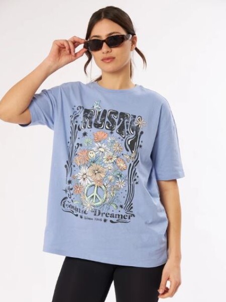 T-SHIRT RUSTY MENCHI CELESTE