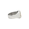 Anillo Profesión Peluquería-Plata y Oro-Sin Piedra-AP5013 sinpiedra