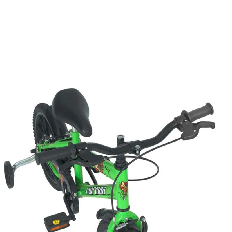 Bicicleta Niño Mormaii Rodado 16 C/Rueditas Top Verde Kawasaki Bicicleta Niño Mormaii Rodado 16 C/rueditas Top Verde Kawasaki