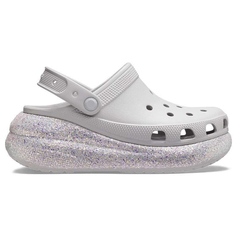 Crocs Classic Crush Glitter Gris