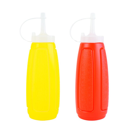 2 botellas de plastico para condimentos 2 botellas de plastico para condimentos