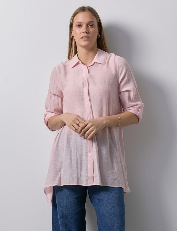 Camisa Larga ROSA