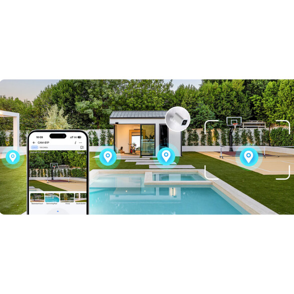 Camara movil p/exterior wifi 1080p agregar SO0222 SO0407