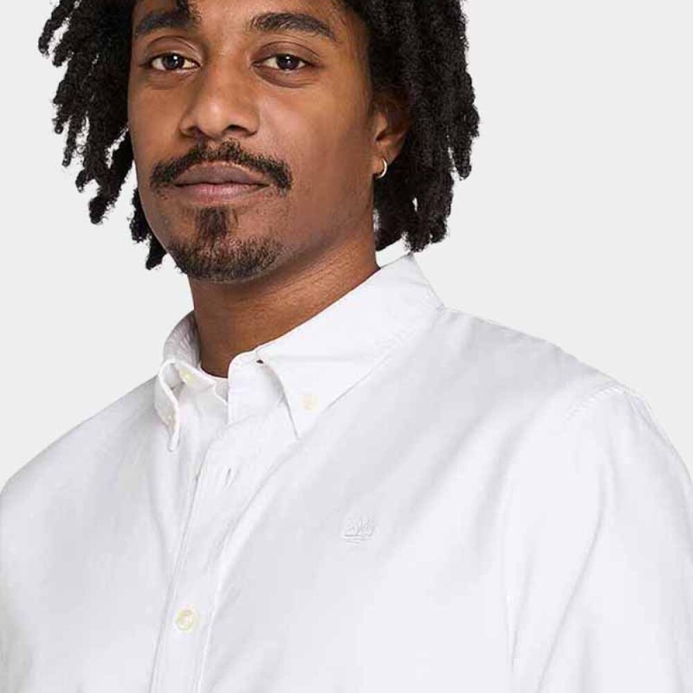 Camisa Oxford Hombre White Yd