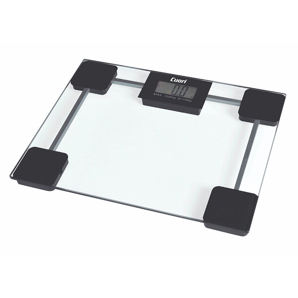 BALANZA DE BAÑO DIGITAL CUORI 150 KG BALANZA DE BAÑO DIGITAL CUORI 150 KG