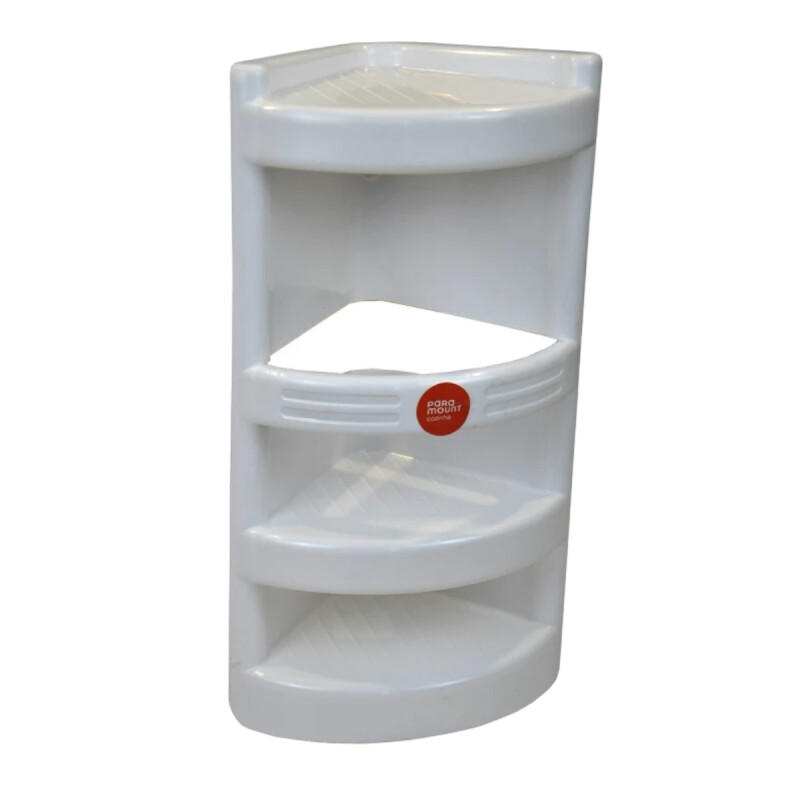 Esquinero porta shampoo para ducha plástico BLANCO